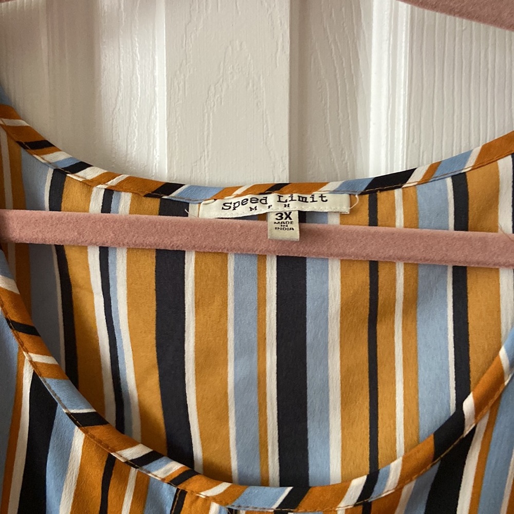 Plus Size Striped Top - image 4